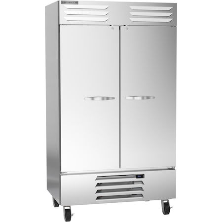 Beverage-Air Reach In Freezer, Two Section, Solid Doors, 44 Cu. Ft. FB44HC-1S